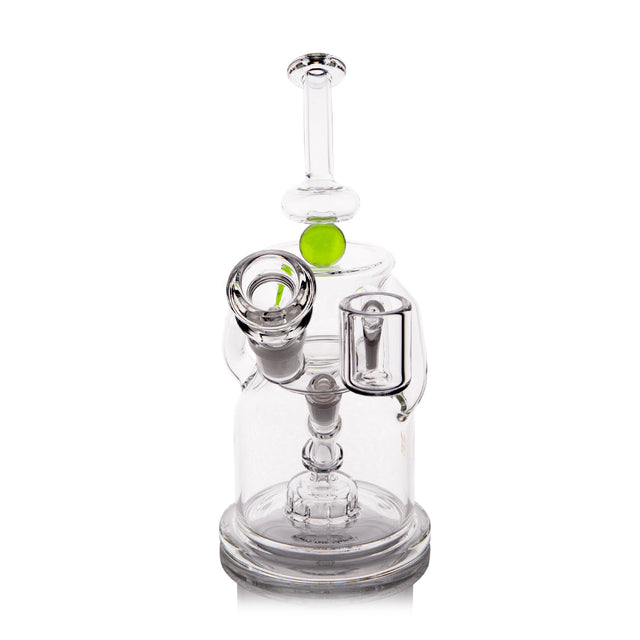 MJ Arsenal The iLL-ien Dab Rig with 14mm Female Joint and Borosilicate Glass, Front View