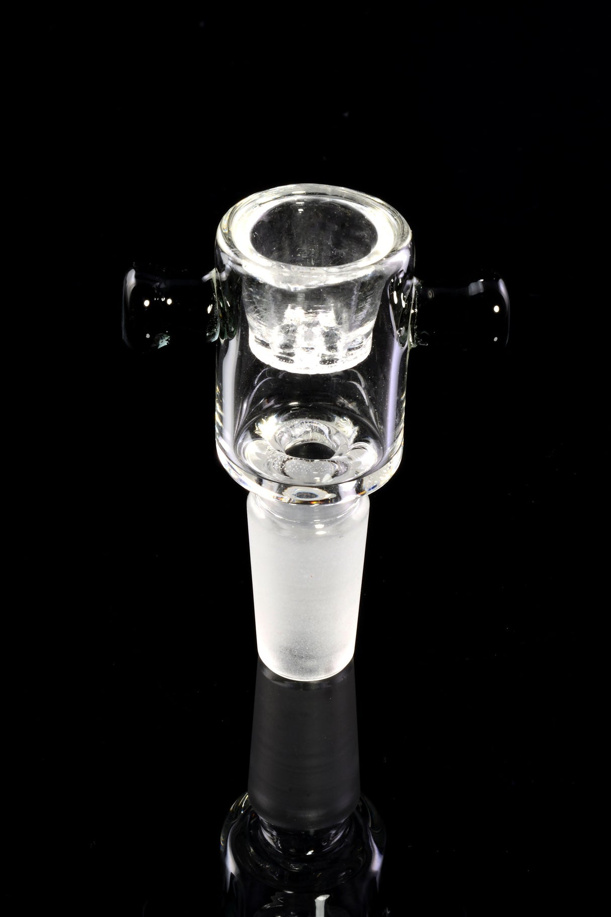 Glass-on-Glass Screen Bowl “Ash Saver” – 14.5 mm Male