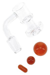 Quartz 14.5 mm Male Terp Slurper Banger – 2 mm Thick