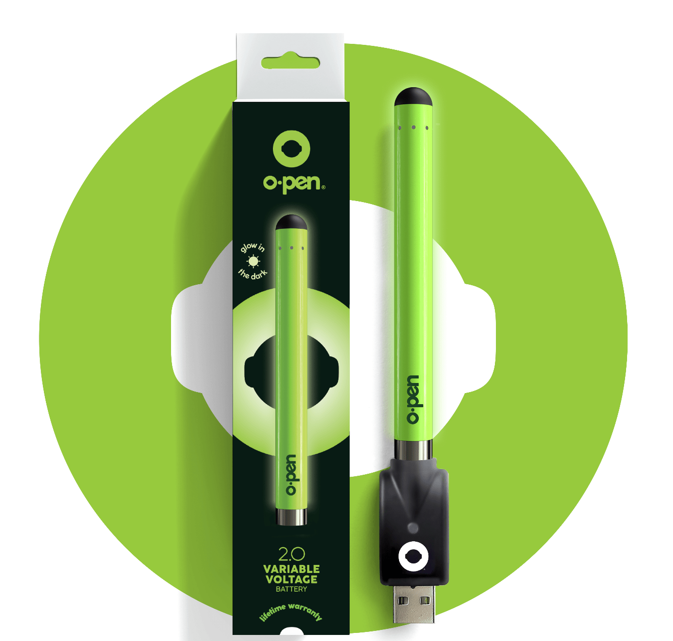 O.pen 2.0 Variable Voltage 510-Battery DankGeek O.pen 2.0 Variable Voltage 510-Battery DankGeek