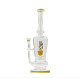 Rock Glass 16" Bell Base Showerhead Bong