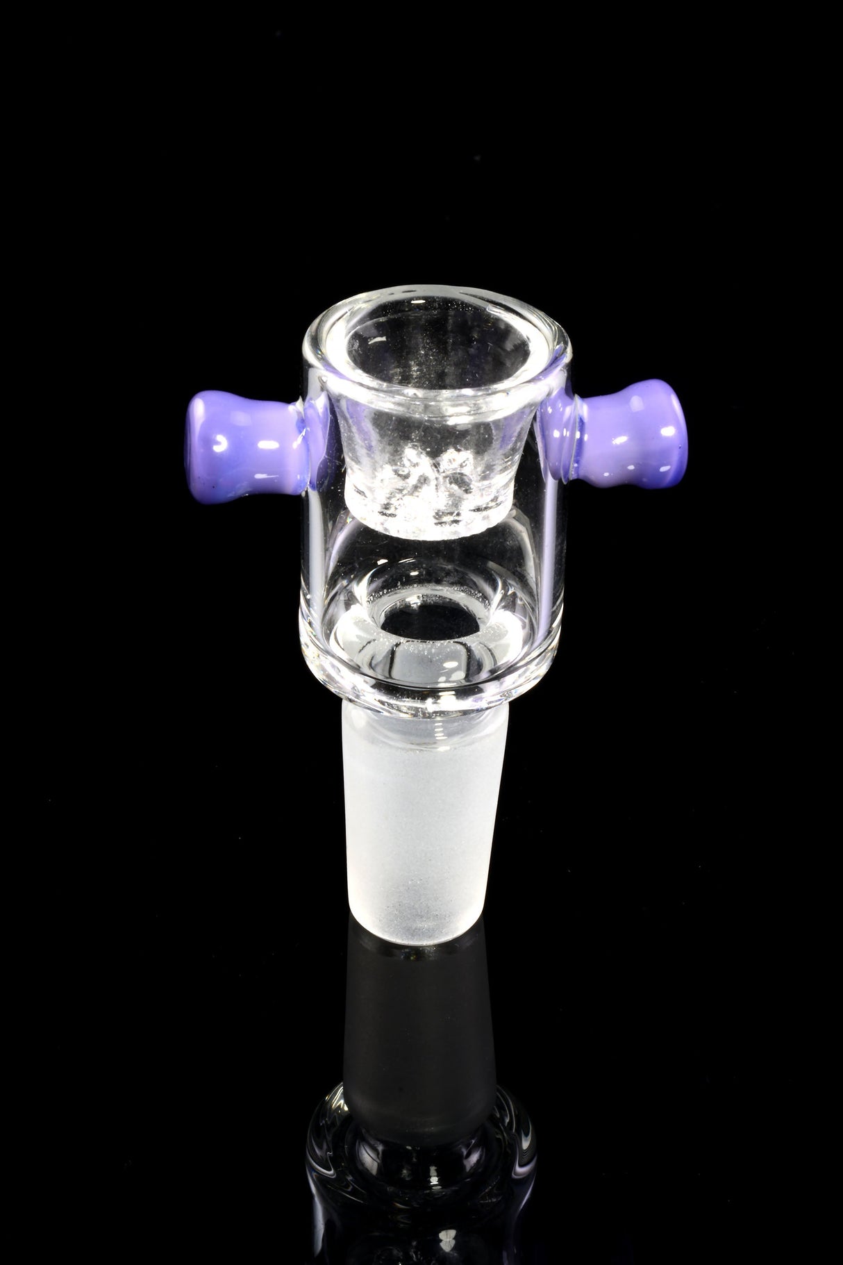 Glass-on-Glass Screen Bowl “Ash Saver” – 14.5 mm Male