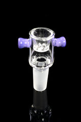 Glass-on-Glass Screen Bowl “Ash Saver” – 14.5 mm Male