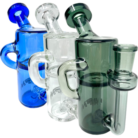 5.5" AFM Power Can Color Glass Recycler Mini Dab Rig