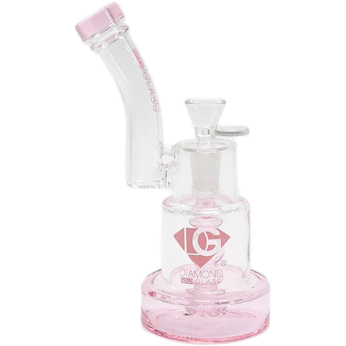 5.5" AFM Power Can Color Glass Recycler Mini Dab Rig