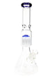 Glass Beaker Bong “Jelly Dome” – Tree Perc – 15″