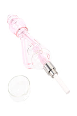 Glass Recycler Dab Straw Kit “Cyclone Vortex” – 9″