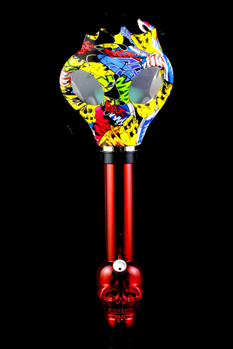 Acrylic Gas Mask Bong “Alien Skull” – Design Options
