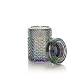 Jane West Twenties Collection Mermaid borosilicate glass jar with silicone-sealed lid