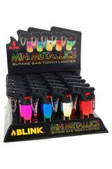 Blink Mini Metallic Torch Lighters – 20-Count Display