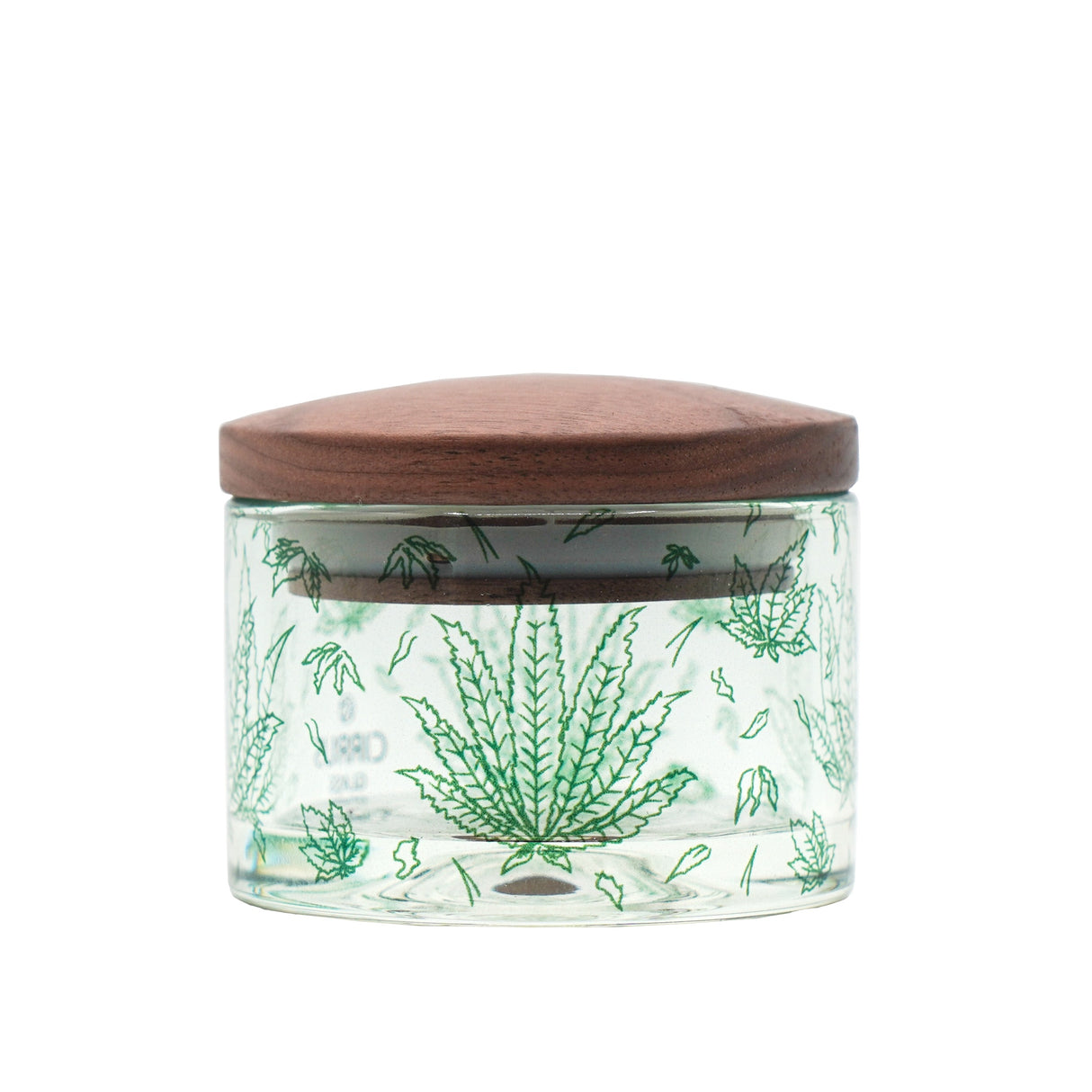 Cirrus Thick Glass Storage Jar