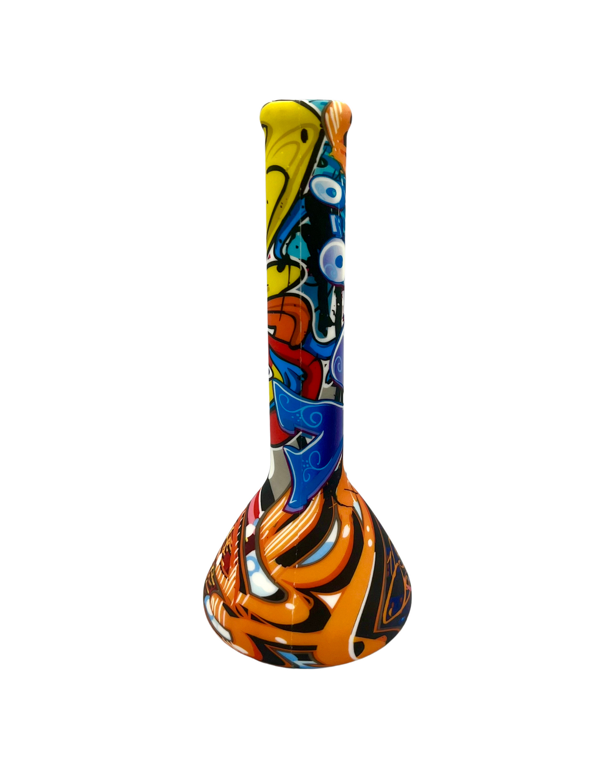 Graffiti Silicone Bong