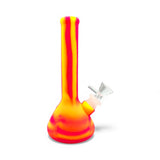 Neon Swirl Silicone Beaker Bong
