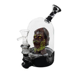 Zombie Dome Glass Waterwheel Bong