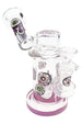 Glass Sidecar Bong “Eye Spy” – Showerhead Perc – 14.5 mm GoG – 5½″