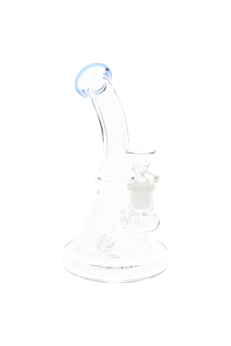 Clear Stemless Beaker Bong “Matrix Mini” – Matrix Stem – 7½″
