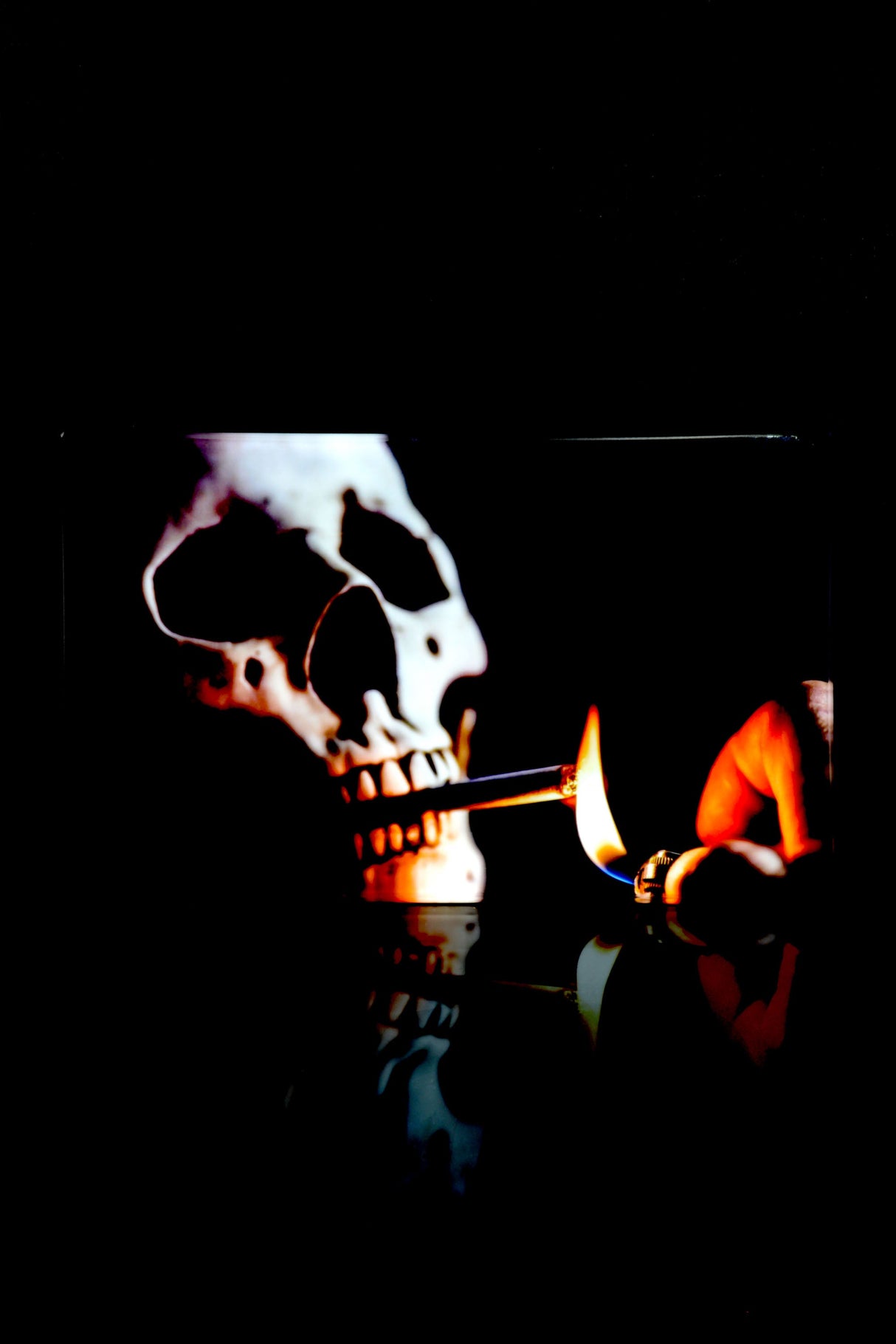 Large Art Glass Rolling Tray – 10" x 6"