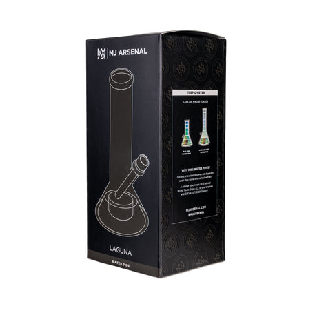 MJ Arsenal Laguna water pipe glass detail close-up