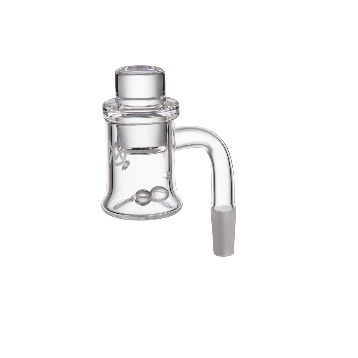 Clear quartz Sidewinder banger bucket by MJ Arsenal
