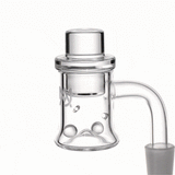 MJ Arsenal Sidewinder banger set including carb cap and two terp pearls