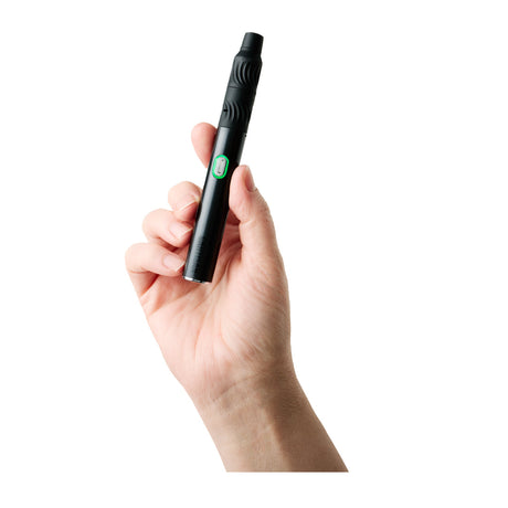 Cartisan Flex vaporizer with wax atomizer installed for concentrates