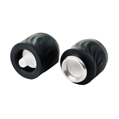 Cartisan Flex wax and flower atomizers shown side by side