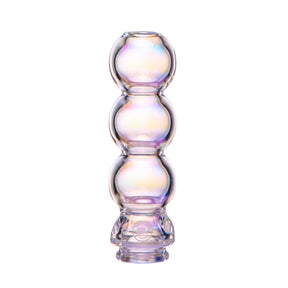 BigFun Bubble Pivot Top with glossy electroplated iridescent finish