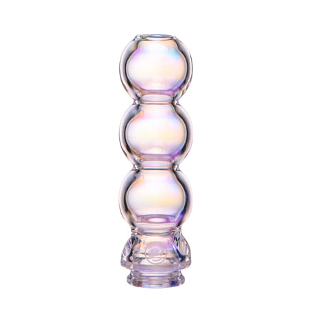 BigFun Bubble Pivot Top with glossy electroplated iridescent finish