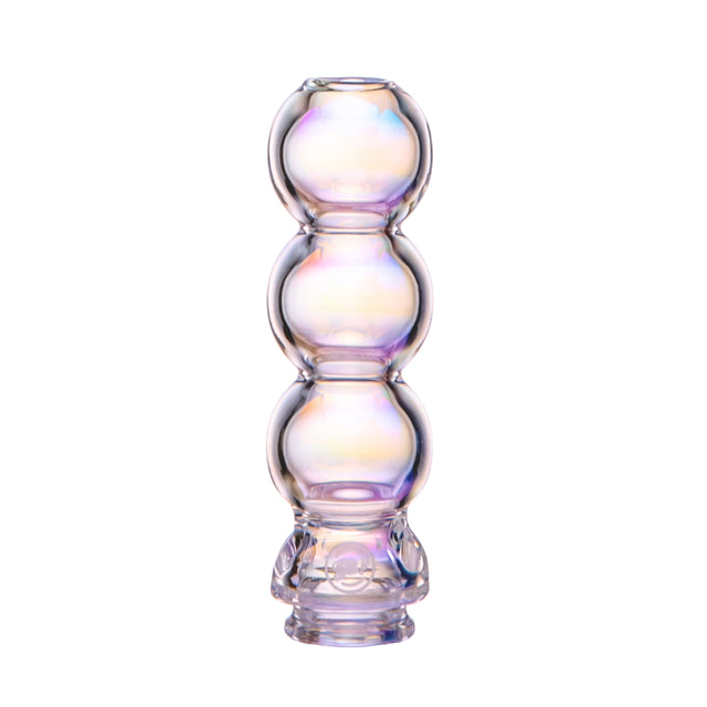 BigFun Bubble Pivot Top with glossy electroplated iridescent finish