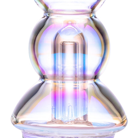 BigFun! Bubble Peak Top iridescent glass finish close-up