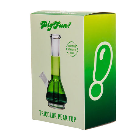BigFun Tricolor Peak Top full body gradient view