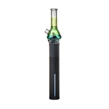 Mini water pipe shaped Pivot top accessory by BigFun in tricolor glass