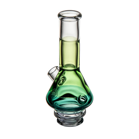 Handmade borosilicate glass Pivot top with tricolor body gradient