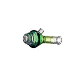 BigFun Tricolor Pivot Top with downstem carb hole detail