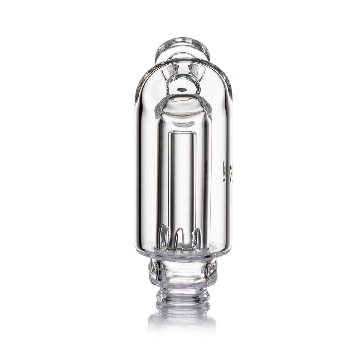 MJ Arsenal Plateau Pivot Top wet top attachment in borosilicate glass
