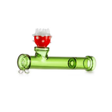 Hemper Gaming Flower Piranha hand pipe with left carb hole