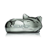 Hemper Alleycats glass pipe carb side