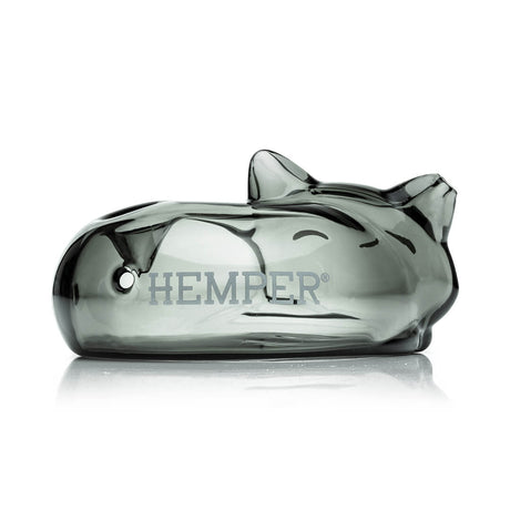 Hemper Alleycats glass pipe carb side
