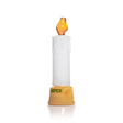 Hemper Tea Party Candle glass hand pipe shaped like a lit candle