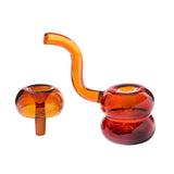 NWTN Home Bolla Bubbler, a 14mm borosilicate glass bubbler with a rounded Memphis-inspired design