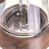 MJ Arsenal Alpine Mesa Glass Bubbler, compact borosilicate glass hand pipe and water pipe
