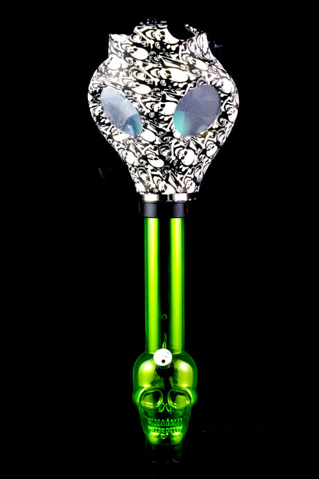 Acrylic Gas Mask Bong “Alien Skull” – Design Options