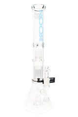 ROOR 18" Tech Stemless Beaker Bong – Multi Percs – 5mm