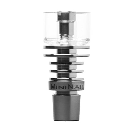 MiniNail E-nail Quartz Hybrid Universal Nail for Dab Rigs - Front View on White Background