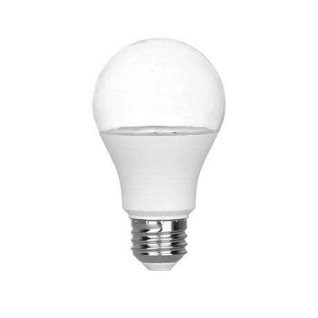 Pulsar LED Black Light Bulb 9W, front view on seamless white background, ideal for home decor