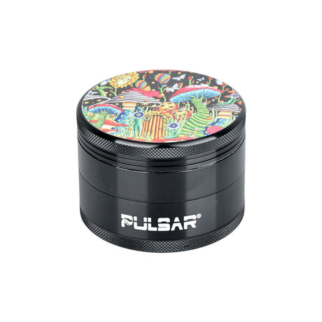 Pulsar Artist Series 2.5" Grinder - 4pc Metal with Assorted Psychedelic Designs