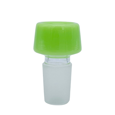 MAV Glass 7 Hole Pro Bowl (19mm) in Green - Front View on Seamless White Background