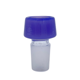 MAV Glass 7 Hole Pro Bowl in 19mm size, deep blue, front view on a white background