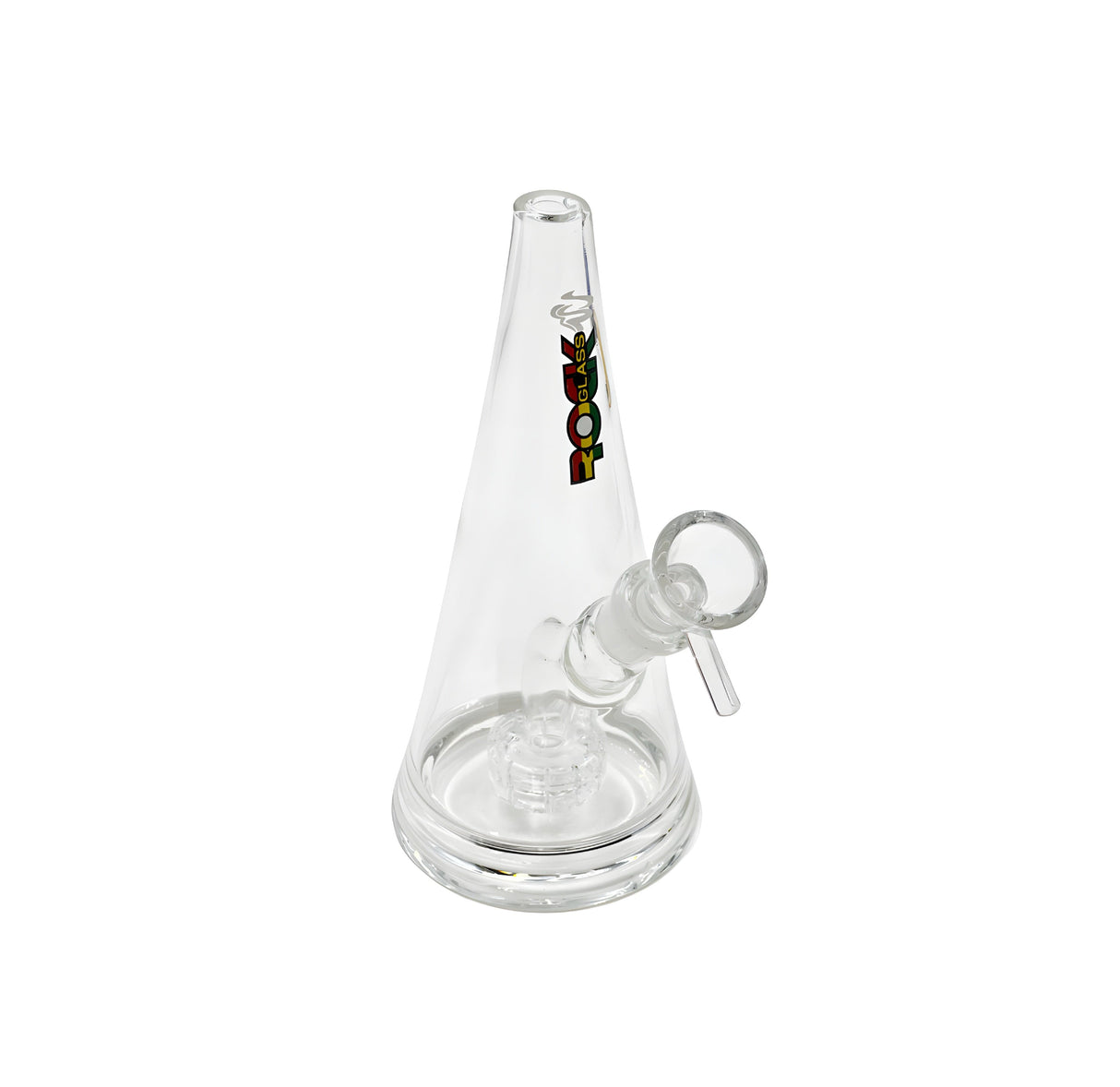 7” Rock Glass Clearshot Beaker Bong