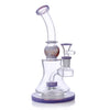Green Flower 7.5" Candy Colored Mini Percolator Dab Rig
